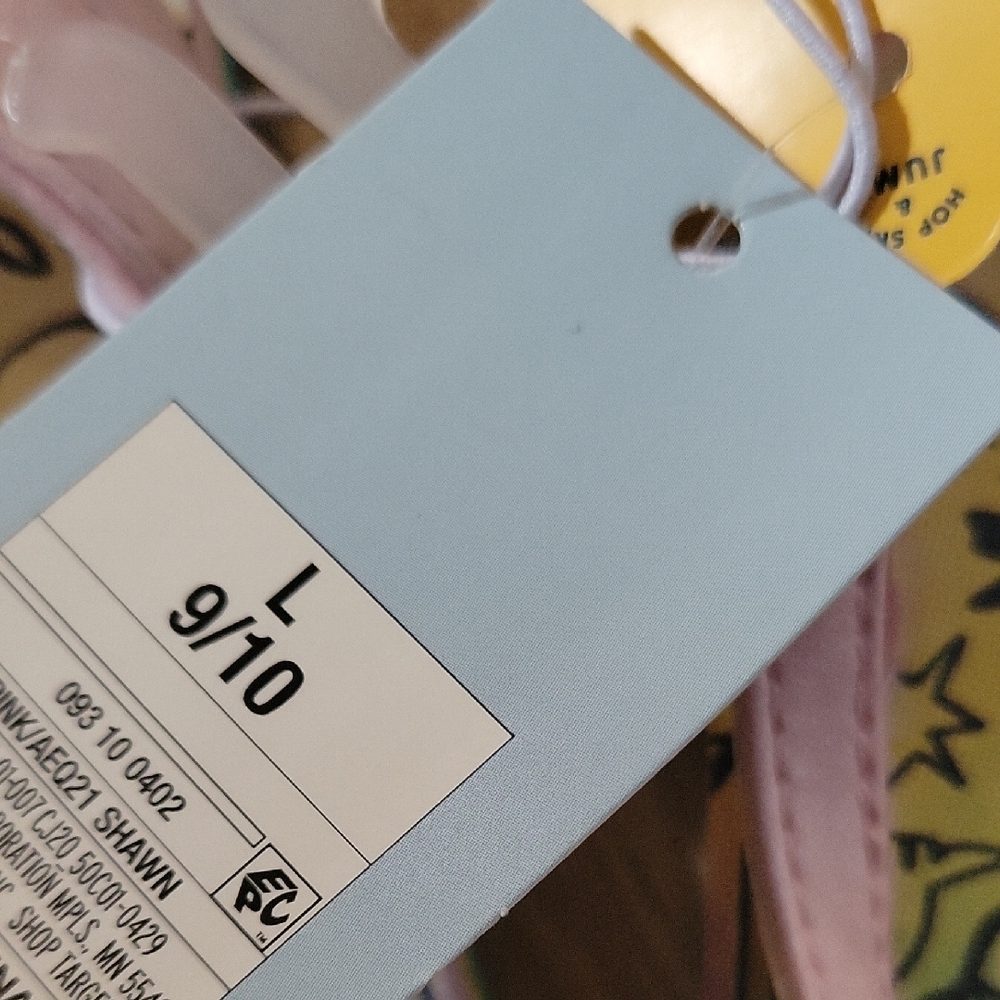 Cat & Jack Pink Floral Sandals - Picture 2 of 2